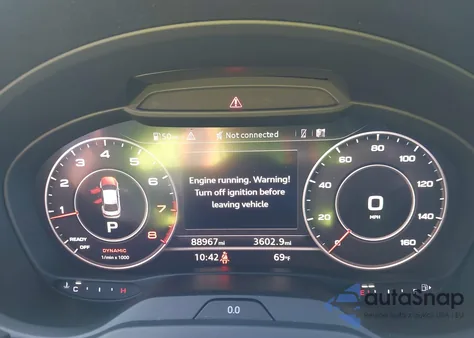 2019 Audi A3 45 Premium z USA, uszkodzony, nr VIN WAUJEGFF6K1018233